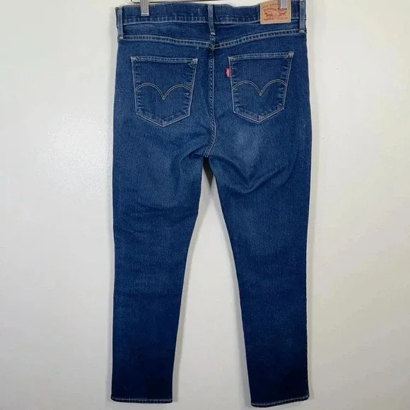 Levi's 312  Shaping Slim Dark Wash Blue Jeans - Picture 16 of 16